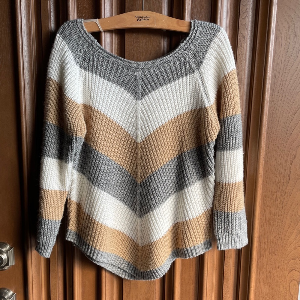 Colorblock sweater